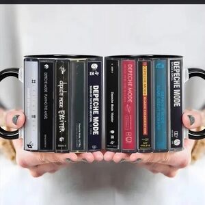 Depeche Mode Albums Cassette Collection 15oz Mug